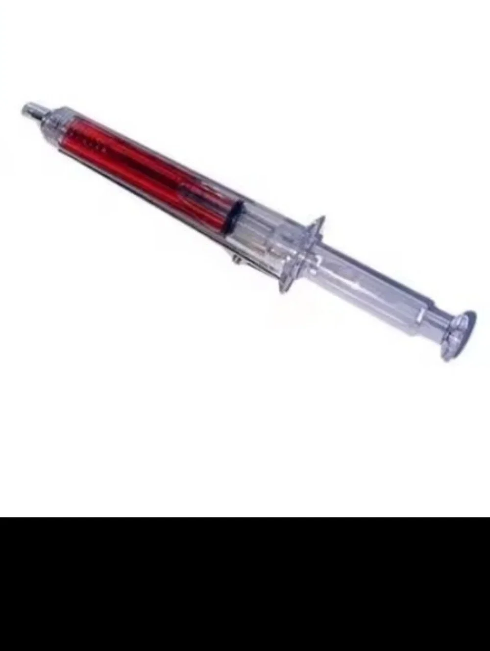 Novelty Syringe hairclip